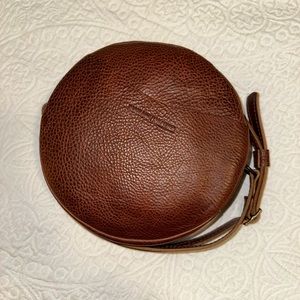 Portland Leather large Circle bag Nutmeg